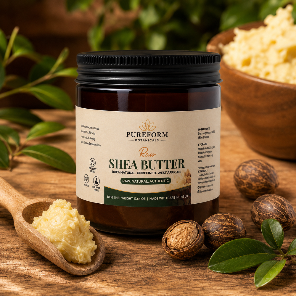 PureForm BotanicalsTM Authentic Raw Shea Butter